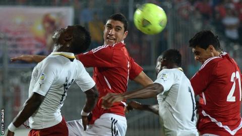 Egypt v Ghana in Cairo