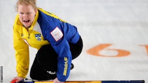 Sweden skip Margaretha Sigfridsson