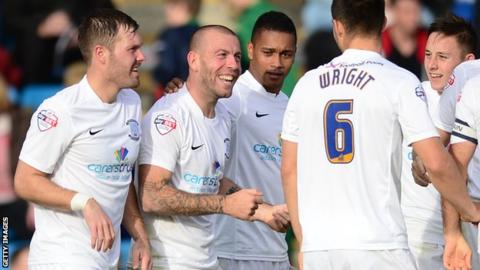 Preston players celebrate
