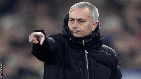 Chelsea manager Jose Mourinho