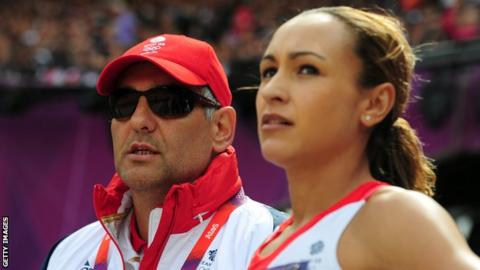 Jessica Ennis-Hill & Toni Minichiello