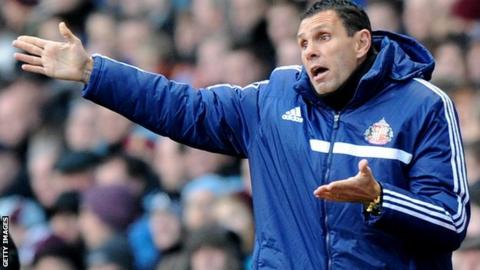 Sunderland manager Gus Poyet
