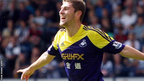 Swansea City defender Ben Davies