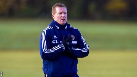 Hearts boss Gary Locke