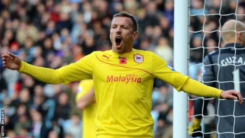 Cardiff City's Craig Bellamy