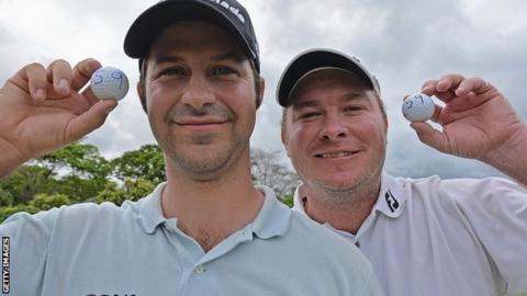 Jorge Campillo (left) and Colin Nel