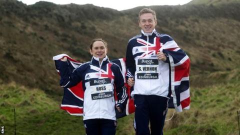 Freya Ross and Steve Vernon