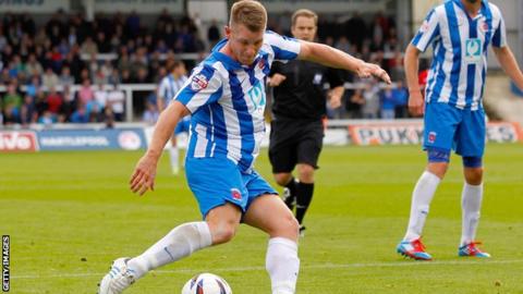 Hartlepool forward Jonathan Franks