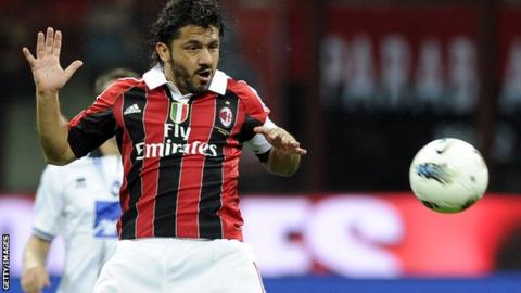 Former AC Milan and Rangers midfielder Gennaro Gattuso