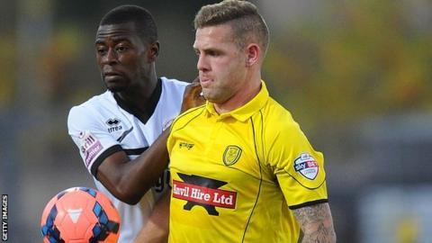 Burton Albion striker Billy Kee