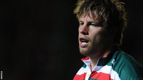Leicester Tigers' Brett Deacon