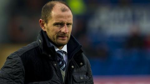 Kilmarnock manager Allan Johnston