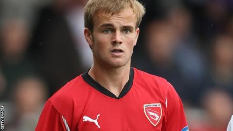 Morecambe defender Niall Cowperthwaite