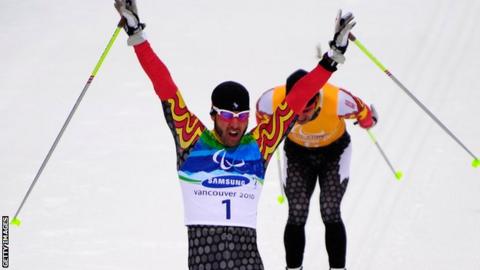 Canadian skier Brian McKeever