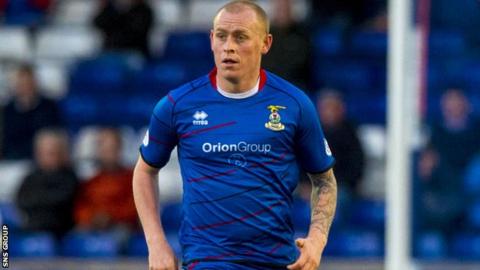 Inverness left-back Carl Tremarco