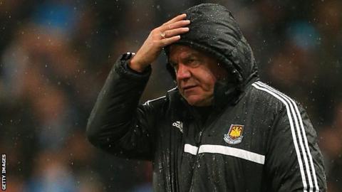 West Ham manager Sam Allardyce