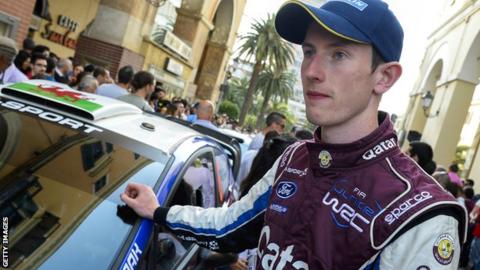 Welsh rally Elfyn Evans