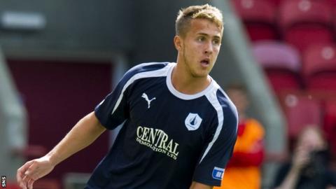 Falkirk defender Will Vaulks
