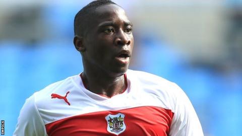 Stevenage's Lucas Akins