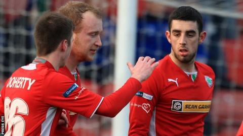 Liam Boyce and Joe Gormley have been in fine form for Cliftonville