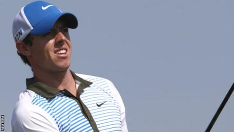 Rory McIlroy had a 67 in his second round at the Abu Dhabi Championship