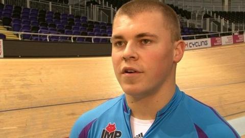 Scottish track cyclist John Paul
