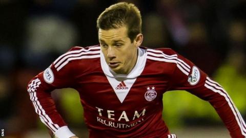 Aberdeen winger Peter Pawlett