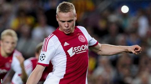 Ajax's Kolbeinn Sigthorsson