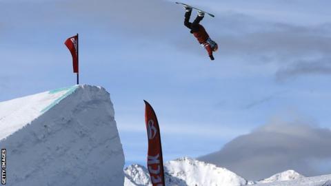 Aimee Fuller competing in Colorado last month