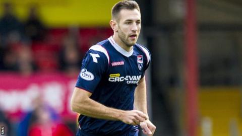 Ross County defender Mihael Kovacevic
