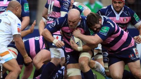 Will James playing for Gloucester