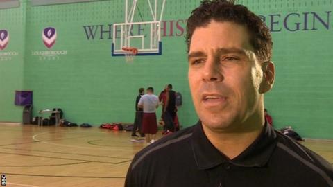 Leicester Riders head coach Rob Paternostro