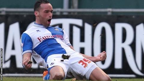 Kaid Mohamed celebrates after scoring the opening goal