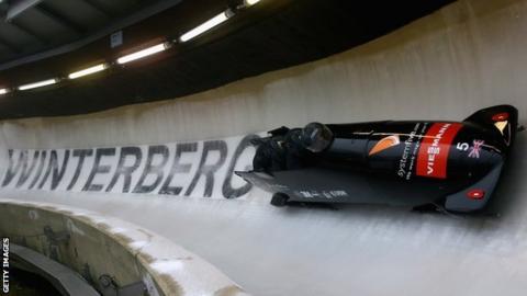 Great Britain's bobsleigh team