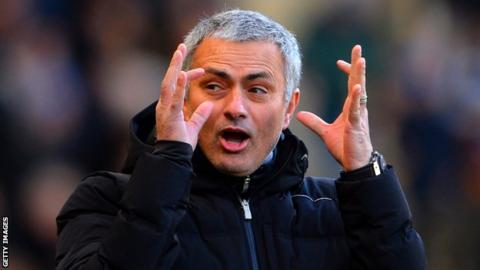 Chelsea manager Jose Mourinho