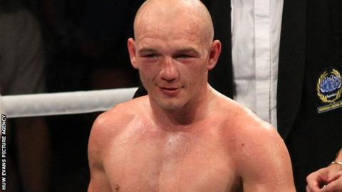 Welsh boxer Gavin Rees