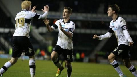Derby celebrate