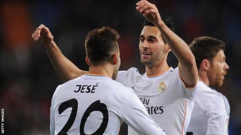 Real Madrid win to reach Copa del Rey semi-finals