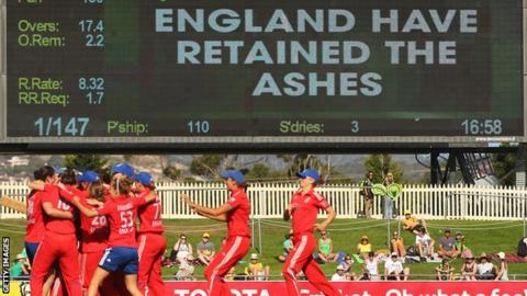 England celebrate