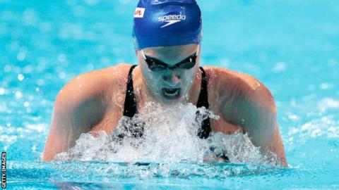 Great Britain swimmer Aimee Willmott