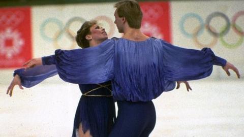 Jayne Torvill and Christopher Dean