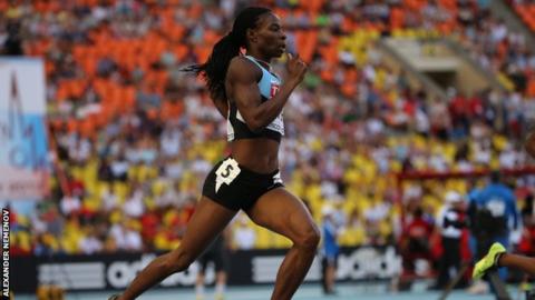 Amantle Montsho to give up athletics for basketball after Rio - BBC Sport