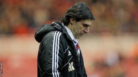Middlesbrough manager Aitor Karanka