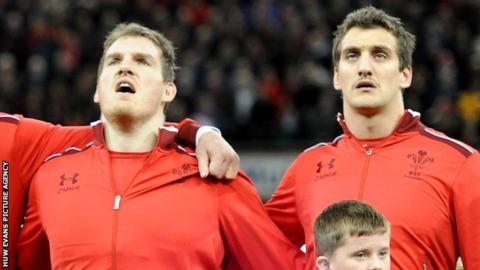 Gethin Jenkins and Sam Warburton