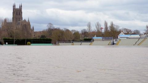New Road under water, February 2014