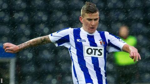 Kilmarnock midfielder Craig Slater