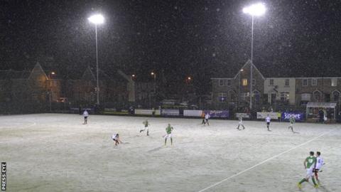 The four-nations under-21 tournament is taking place at Mossley just outside Belfast