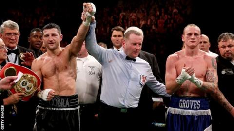 Carl Froch and George Groves