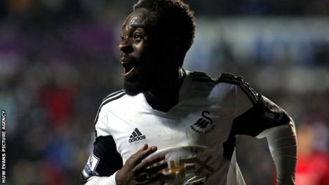Swansea City's Nathan Dyer