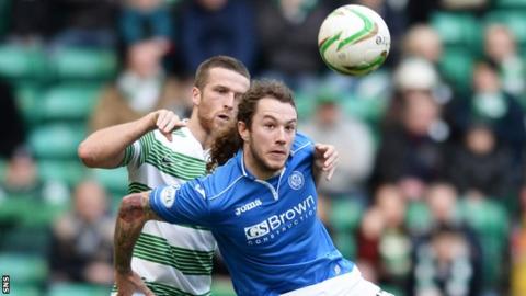 St Johnstone striker Stevie May